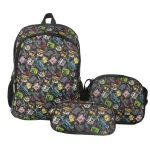MINECRAFT - SET JUVENIL 3 PIEZAS (MOCHILA/LONCHERA/ESTUCHE)