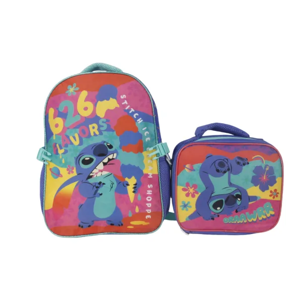 STITCH - MOCHILA CON LONCHERA STITCH - FunFreaks - Fanáticos de la ...