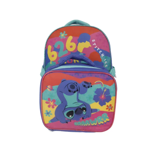 STITCH - MOCHILA CON LONCHERA STITCH - FunFreaks - Fanáticos de la ...